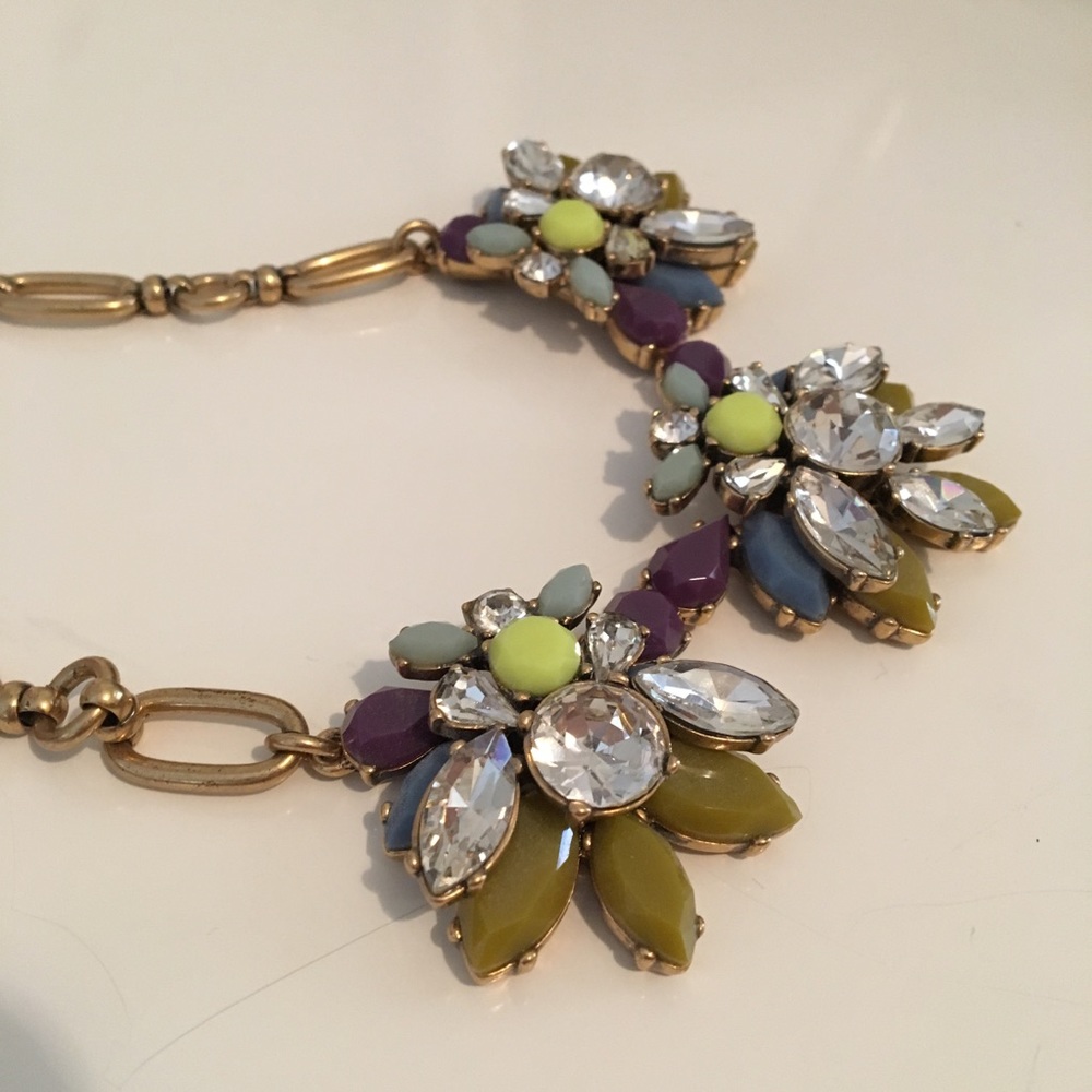 FINAL SALE J. Crew multicolor statement necklace - Picture 2 of 4